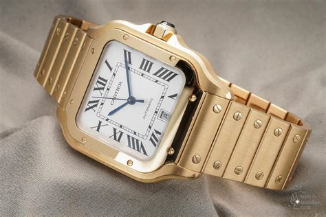 cartier santos diamond watch replica